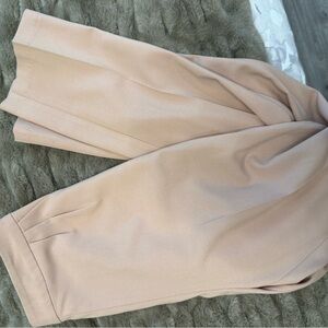 Lulus Beige Dress Straight Leg Pants